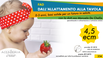 ALIMENTAZIONE PRIMA INFANZIA